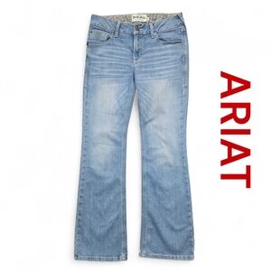 Ariat R.E.A.L. Perfect Rise Arrow Fit Penelope Boot Cut Jean Size 28S